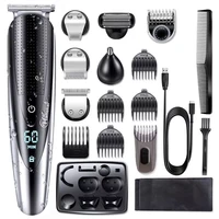 grooming kit all in one hair trimmer for men pro beard trimmer electric shaver body hair clipper face hair cutting machine