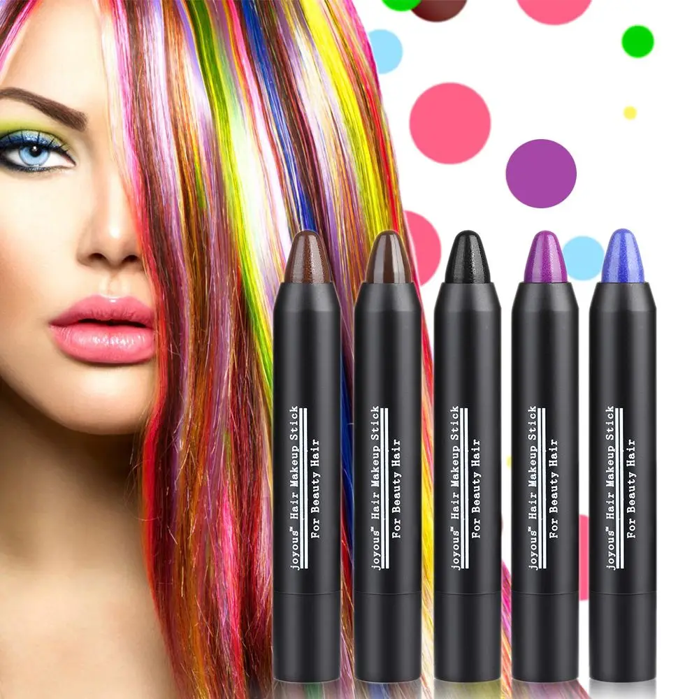 

3.5g Black Brown One-Time JOYOUS Hair Dye Pen Hair dye Instant Gray Root Coverage Hair Color Cream Stick Temporary Cover Up