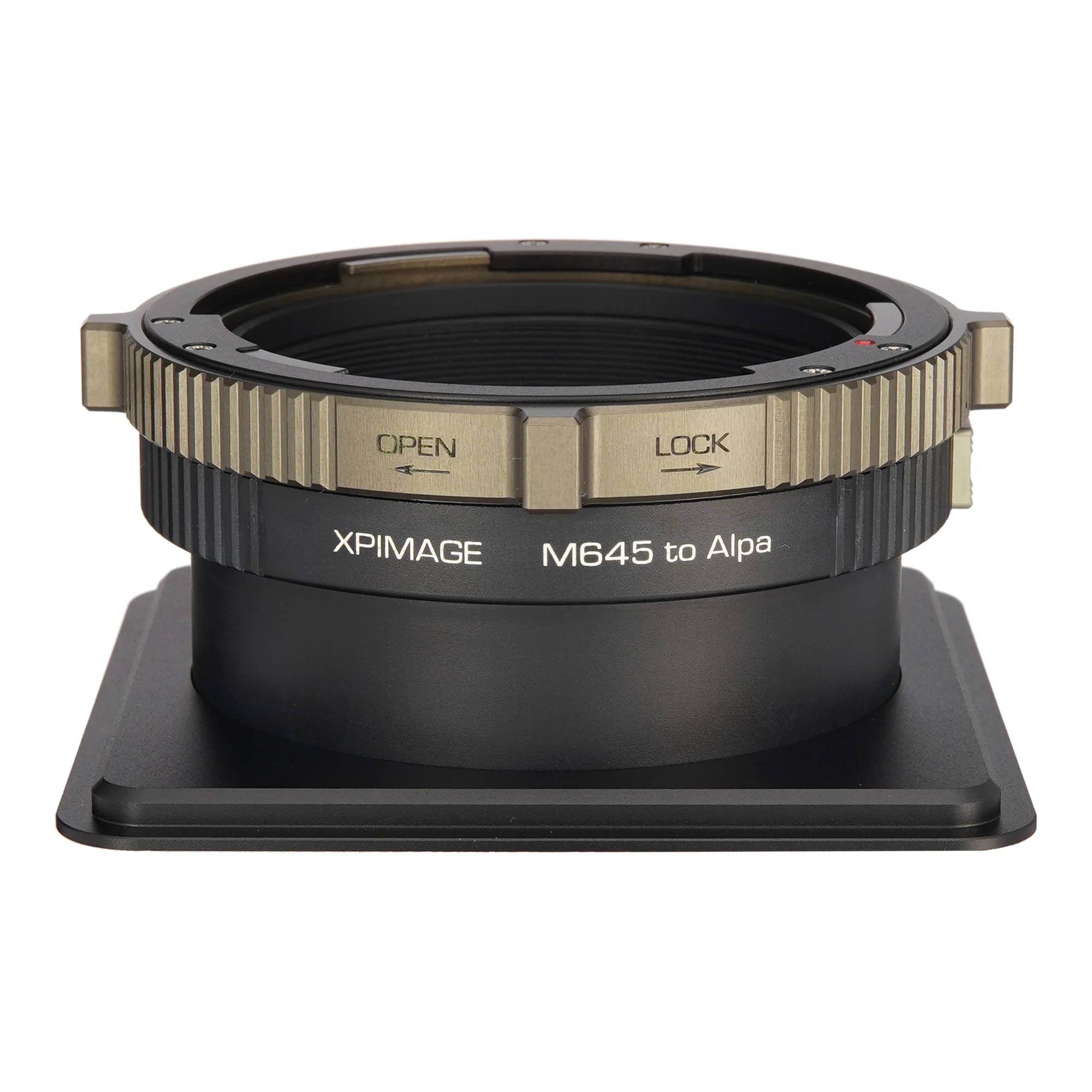 Фото Переходное кольцо XPIMAGE M645 к креплению объектива ALPA, совместимое с фазовым объективом Mamiya 645 Schneider для системных камер ALPA 12SWA №1
