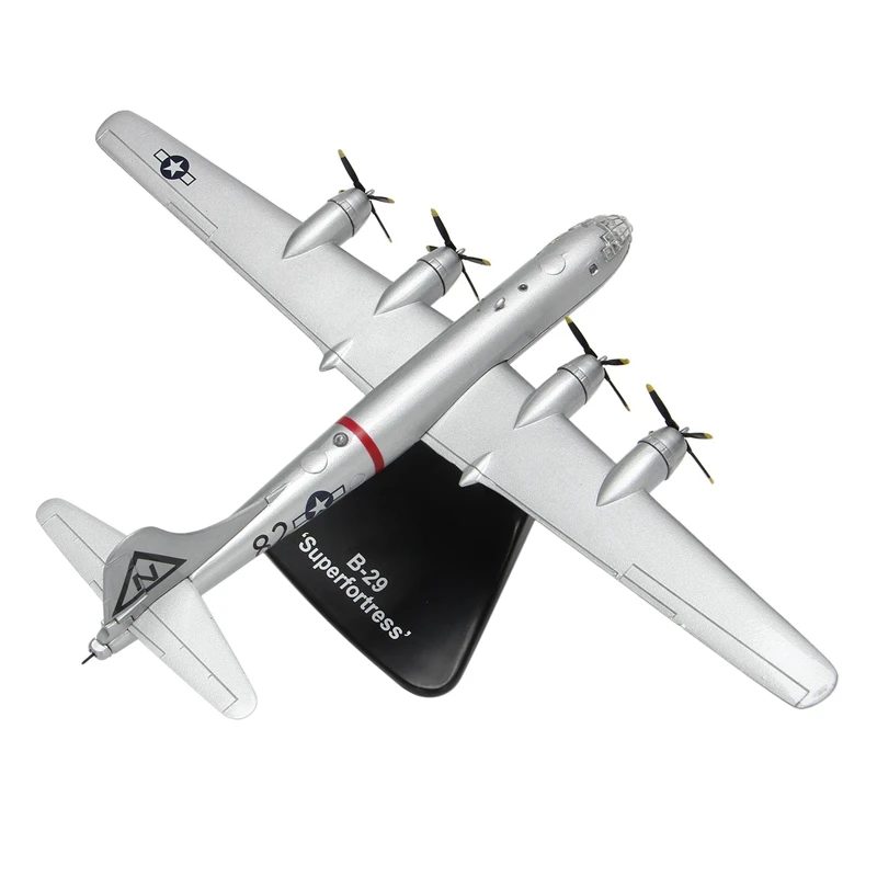 

1/144 B29 Strategic Bomber Alloy Simulation WWII Airplane Models Adult Children Toys Display Show Collections Gifts