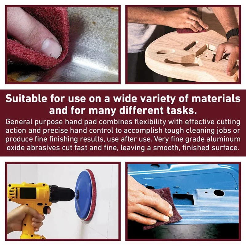 Накладки для потертостей 10 см X 6 м-зернистость 320-отмывание очистка шлифовка