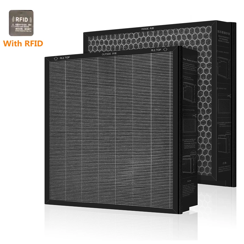

for Xiaomi Mijia Air Purifier X AC-M11-SC Composite Filter HEPA Filter With RFID Air Purifier Filter Replacement