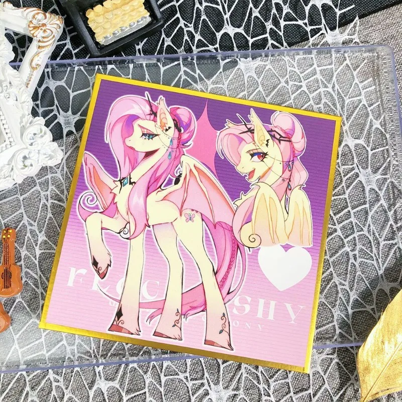 Фото Коллекционная карточка My Little Pony: Твайлайт Спаркл, изысканная карточка Рэйнбоу Дэш, фанатская карточка Пинки Пай, крутые аниме-украшения, подарки для коллекционеров №4
