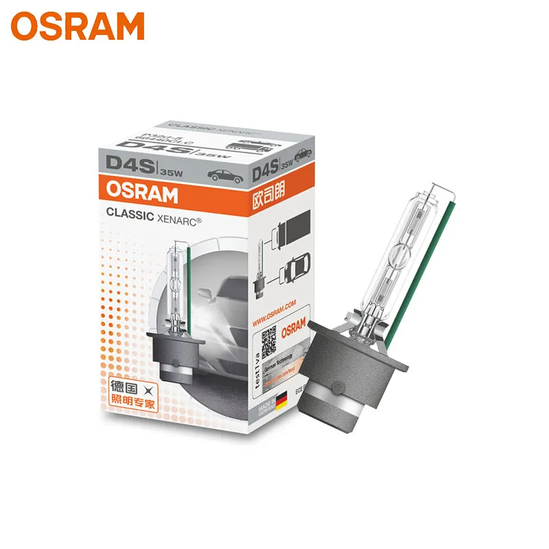 

Оригинальные Автомобильные Лампы OSRAM CLC CLASSIC D1S D2S D3S D4S D8S D2R, 4200K, Ксеноновые, Белые, Для Автомобилей