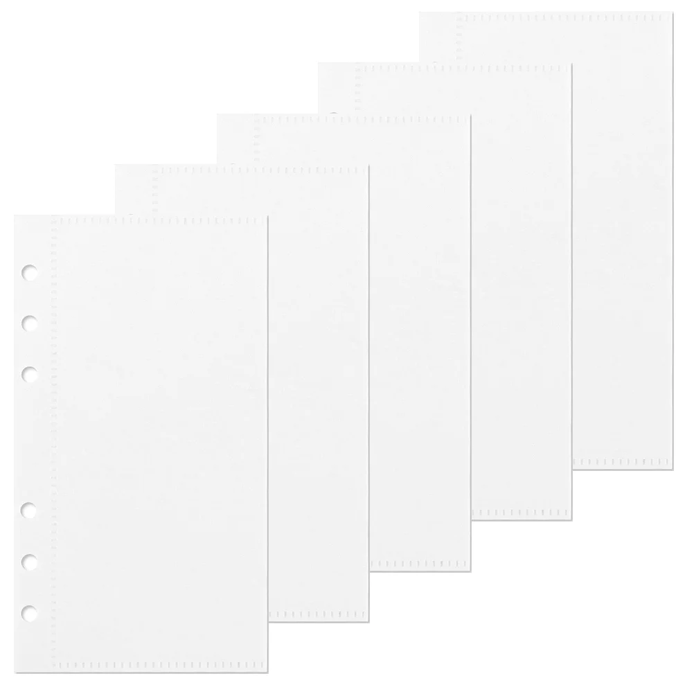 5 шт. небольшие карманные вставки для бюджетных книг отрывные листа