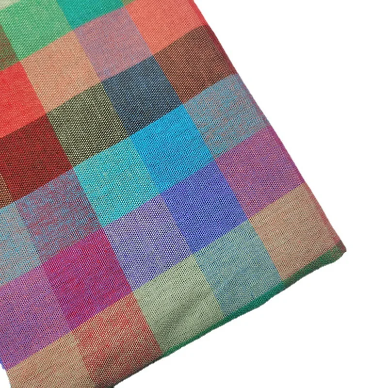 100% хлопок яркий цвет ткань пошив рубашки платье блузка длиной до метров