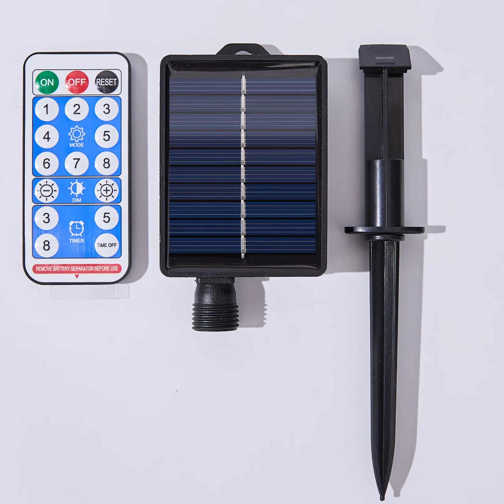 

Солнечные светодиодные гирлянды с пультом управления