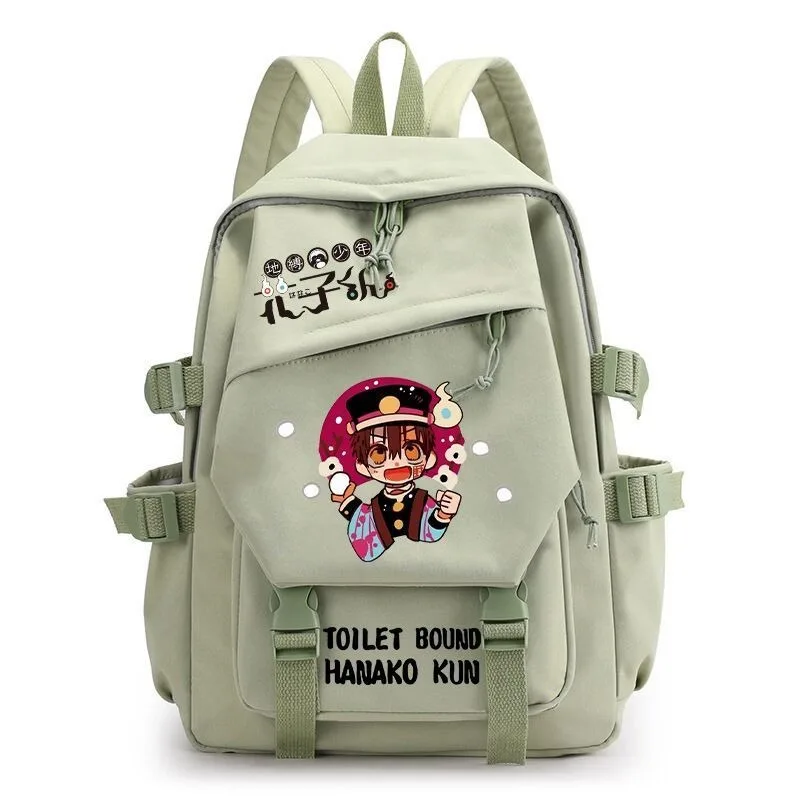 Туалетный мальчик Ханако рюкзак 29 × 42 13 см черный белый синий розовый зеленый Jibaku