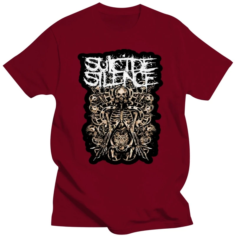 Футболка Suicide Silence Mangled Gears S M L Xl совершенно новая официальная