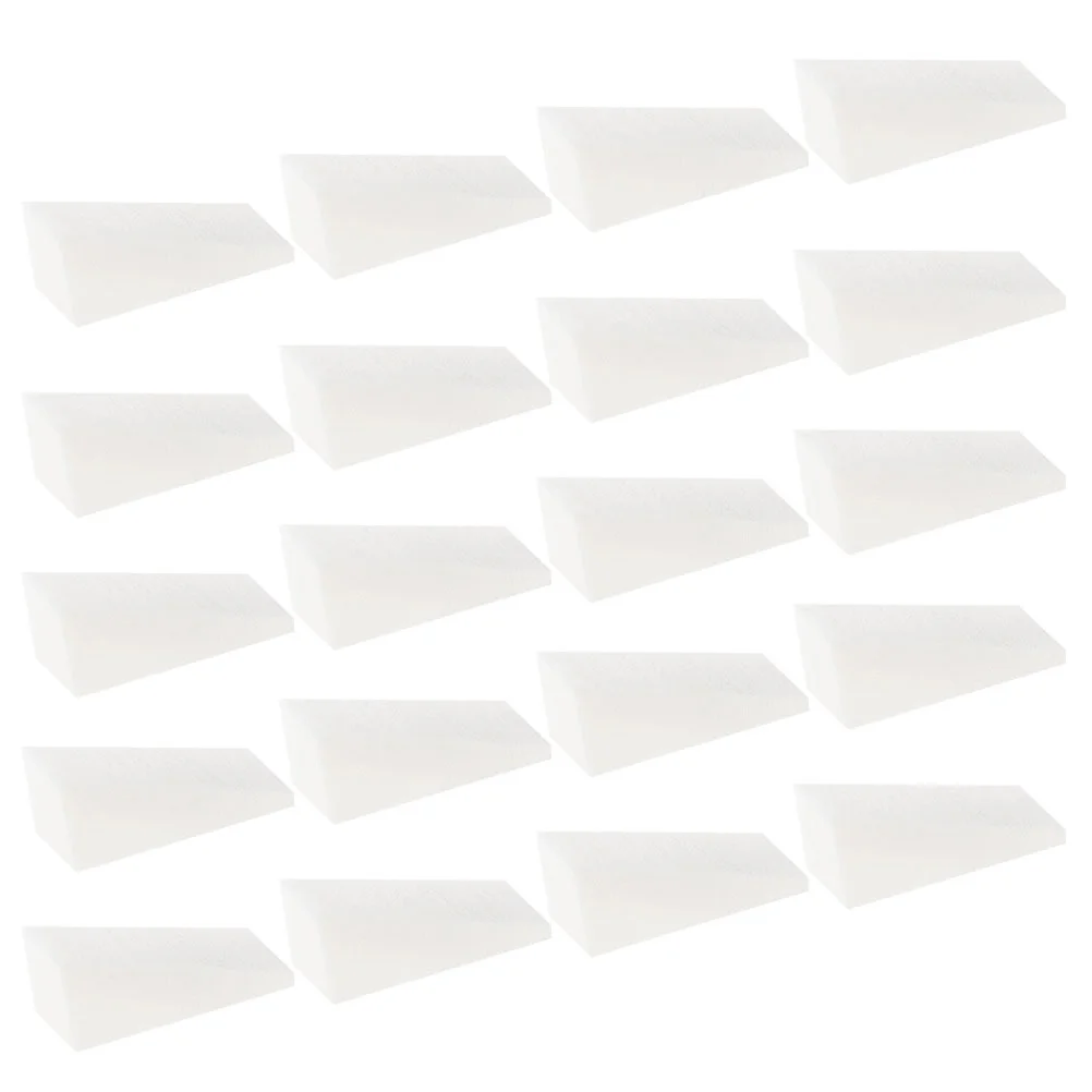 

20pcs Small Manicure DIY Sponge Stamper Simple Gradient Dyed Sponge Nail Stamper