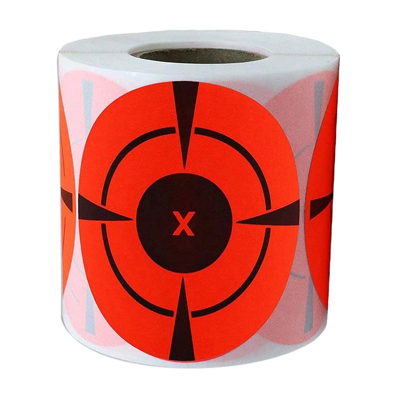 

New-Target Stickers (Qty 125Pcs 3 Inch) Self Adhesive Targets For Hunting Targets