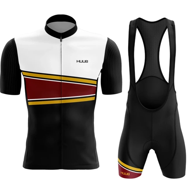 

HUUB Team Cycling Jersey Set 2022 Man Summer MTB Race Cycling Clothing Short Sleeve Ropa Ciclismo Outdoor Riding Bike Uniform