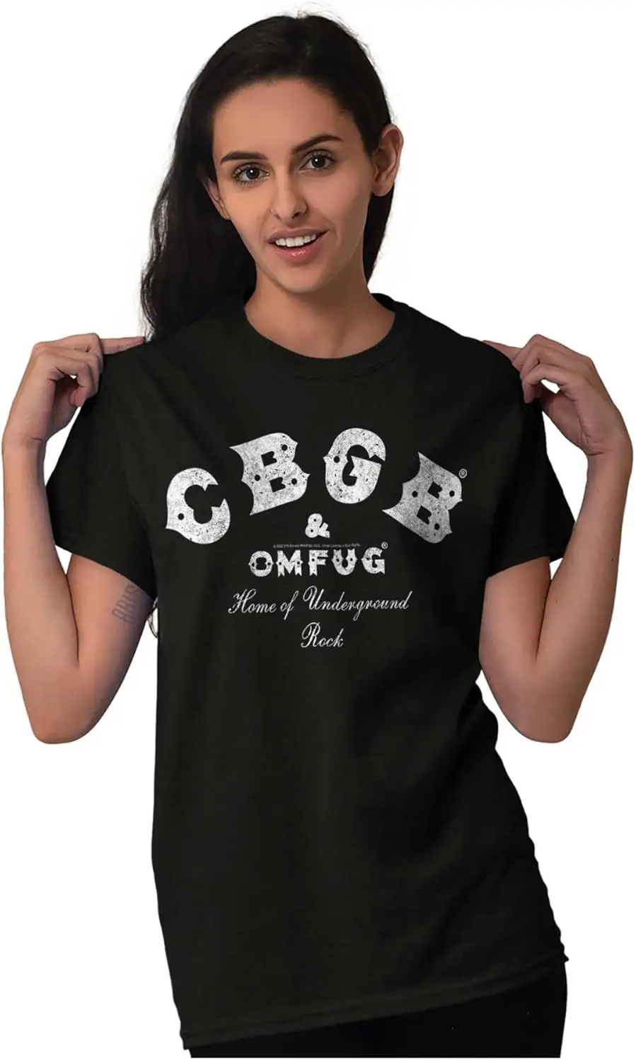 Официальная мужская футболка с логотипом CBGB & OMFUG