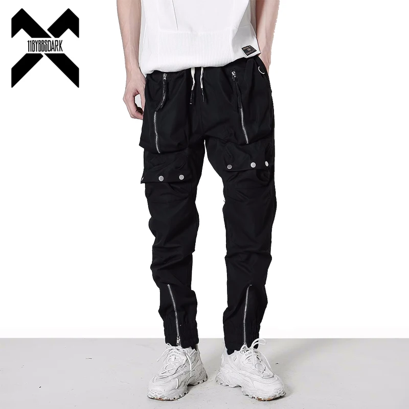 Функциональные брюки-карго Techwear мужские Модные тактические брюки с несколькими