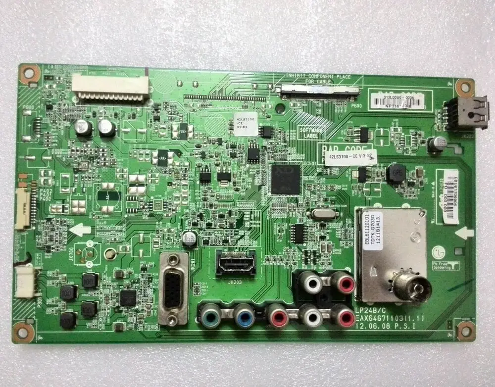 Для новой материнской платы LG 42LS3100-CE EAX64671103 (1,1) подходит для экрана LC420DUN