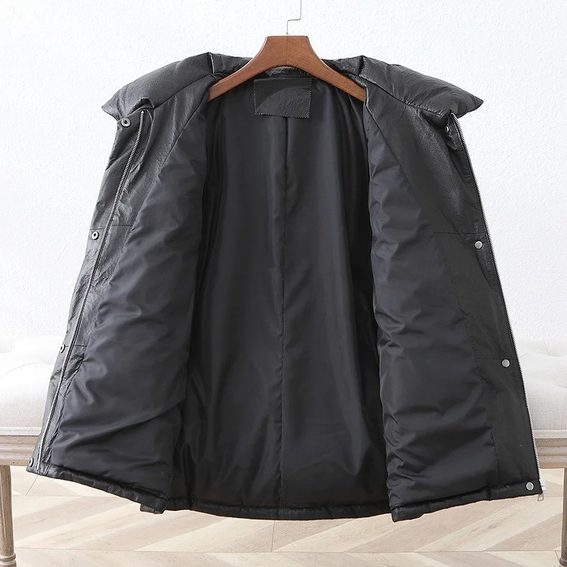 Рисунок 2 - Женская кожаная куртка-пуховик