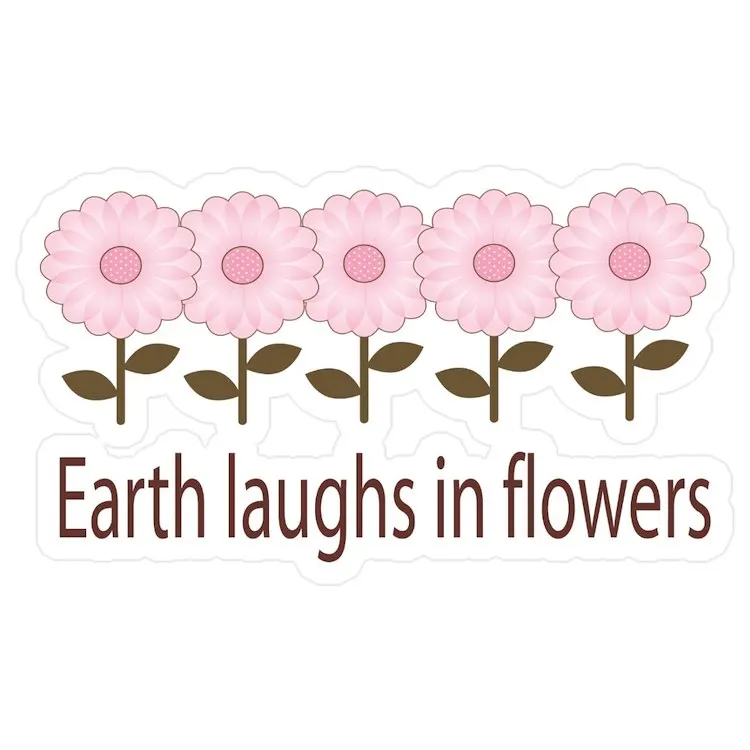 

Цветы земли, маленькие вырезанные наклейки для ноутбука, Забавный автомобиль, милый мультяшный модный чемодан для общественных мест