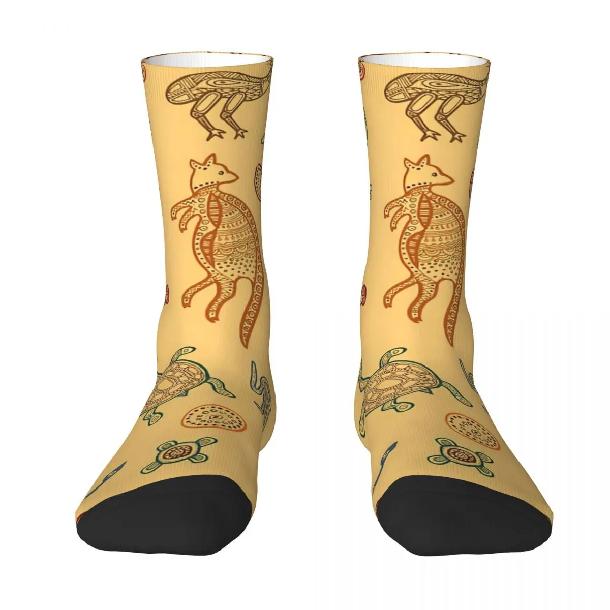 Aboriginal Australian Animals To The Ethnicity Adult Socks Unisex socks,men Socks women Socks