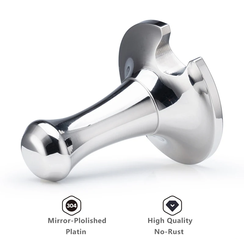 

NEW Stainless Steel Tamper 51mm Espresso Coffee Powder Press Solid Hammer Coffee Accessories For Bosch Capsules