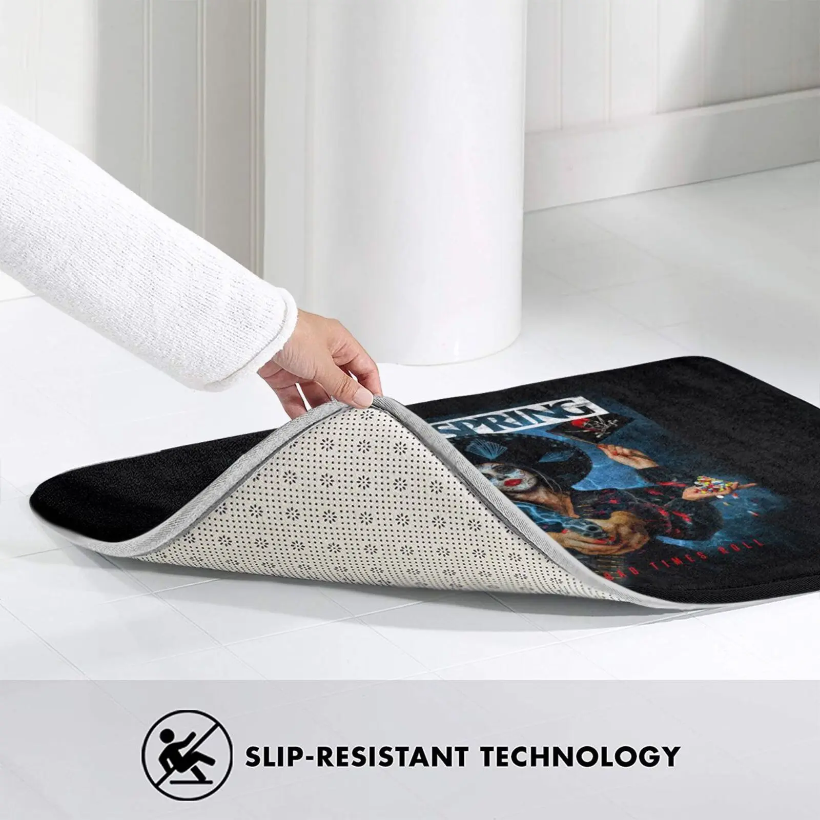 Повязка позволяет плохим временам скатывать коврик ковер домашний повседневный