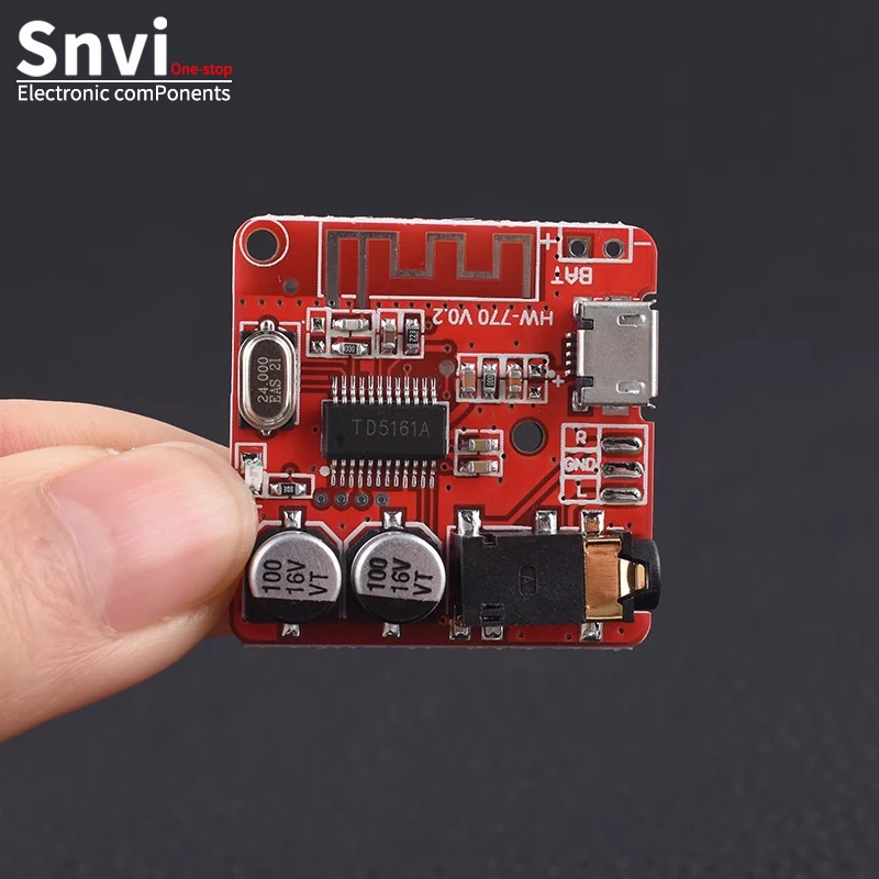 Аудиоприемник SNVI DIY Bluetooth 5.0 MP3 без потерь