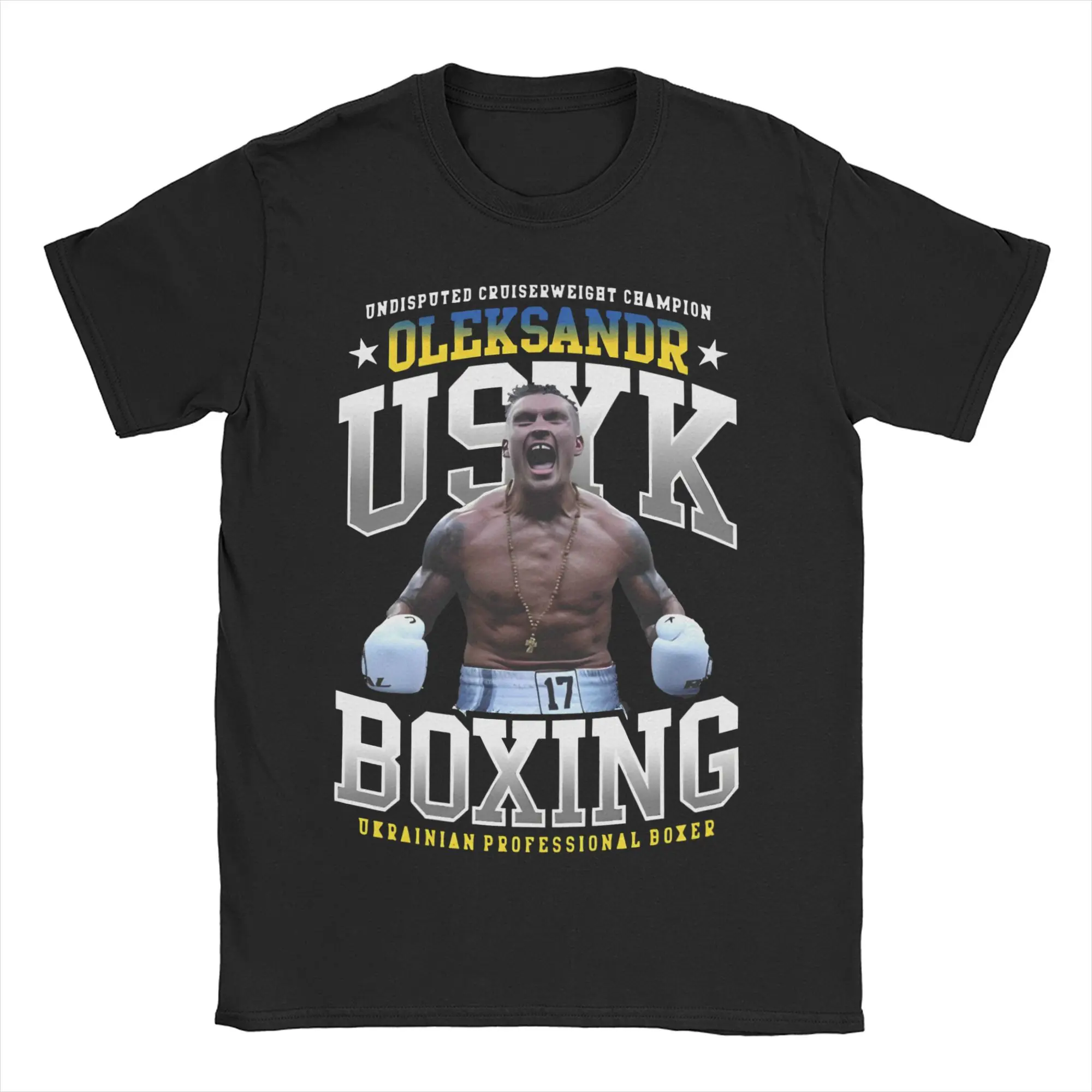Oleksandr Usyk Undisputed World Heavyweight Champion футболка мужские женские футболки из чистого хлопка