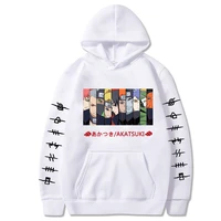 japanese anime naruto sasuke top print hooded sweater couple sweater harajuku streetwear graphic hoodies sweatshirt anime