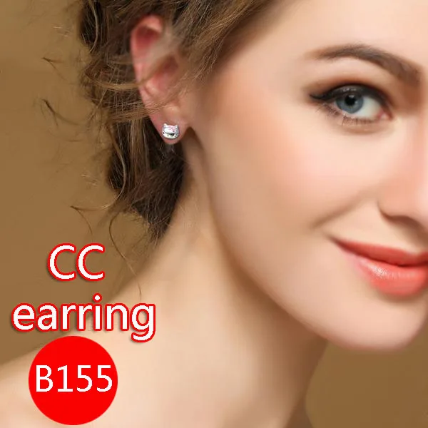 

B155 Fashion Stud Earrings Personality Retro high quality Letter Shape Jewelry Gifts for Lovers new