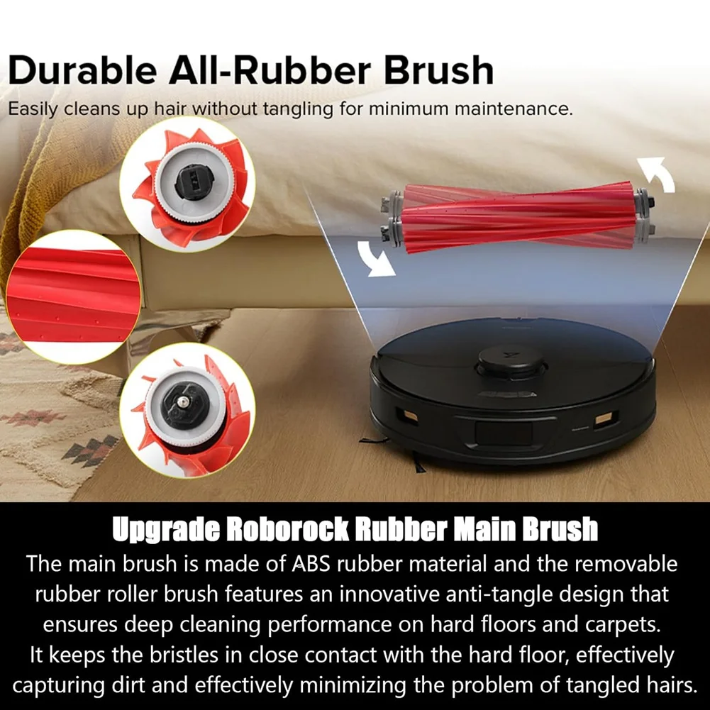 Для Roborock S7 S7+ MaxV Plus T7S T7 робот-пылесос Основная боковая щетка Hepa-фильтр Швабра