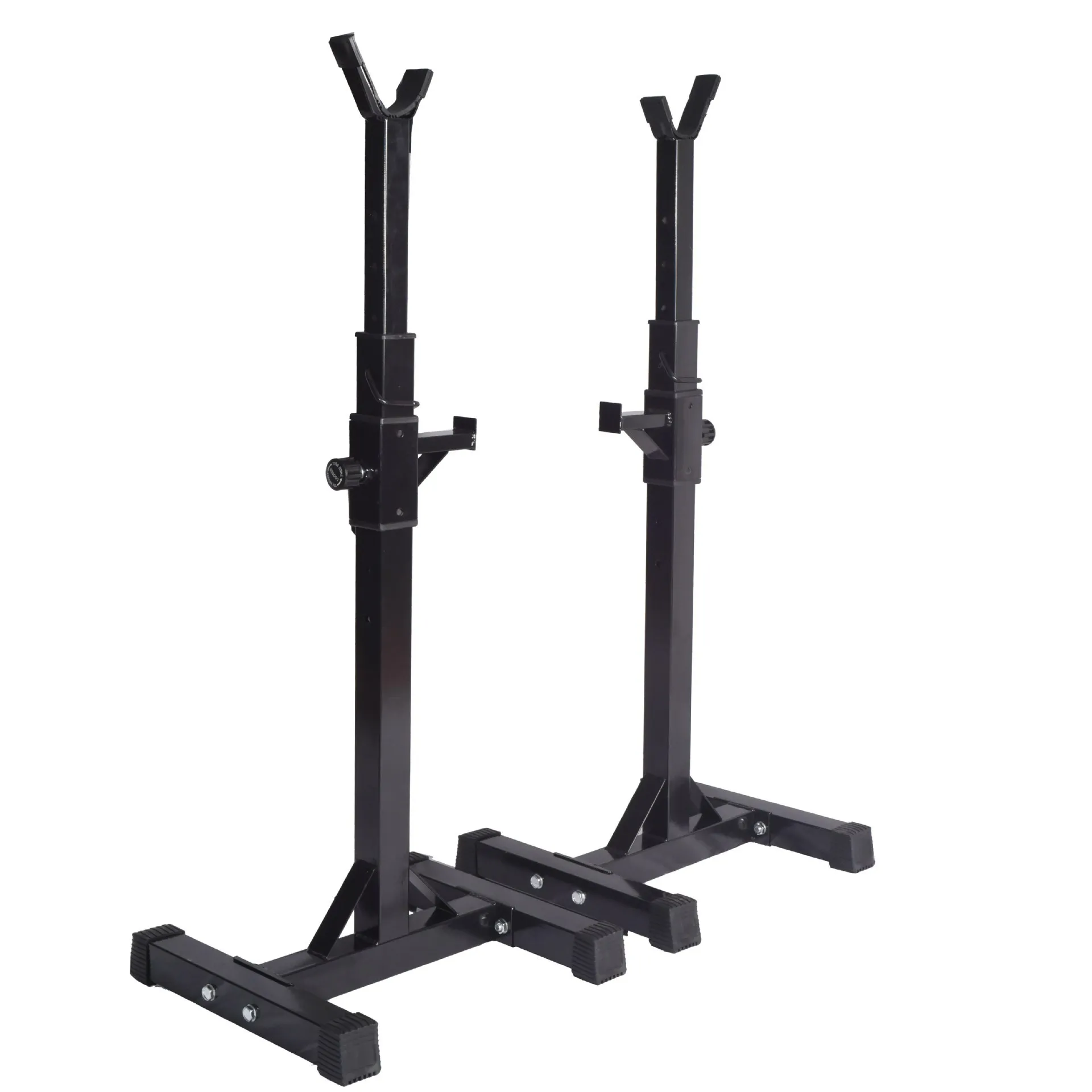 Indoor Fitness Multifunctional Weightlifting Rack Adjustable Bold Barbell Rack Separation Split Squat Rack Fitness Equipment