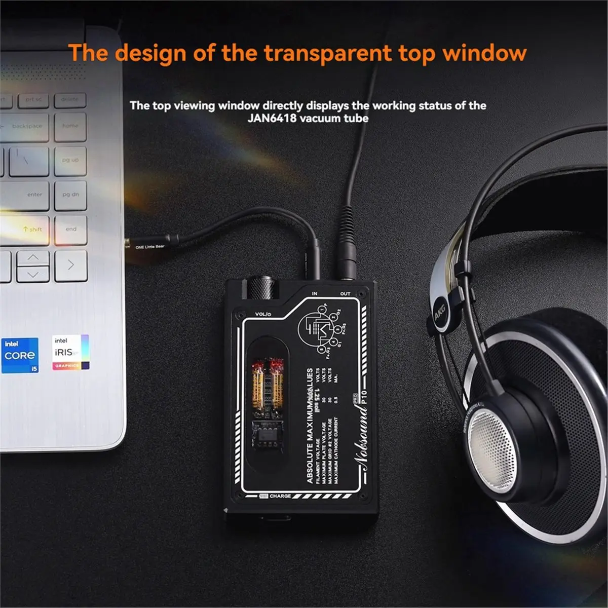 Фото Портативный усилитель для наушников DTC5 для P10 PRO, HiFi мини-усилитель для наушников для ПК, телефона, планшета (США) №1