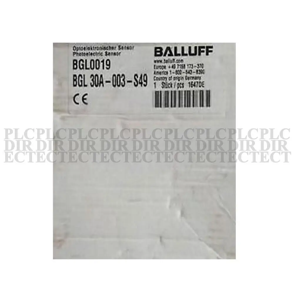 

NEW Balluff BGL 30A-003-S49 BGL0019 Photoelectric Sensor