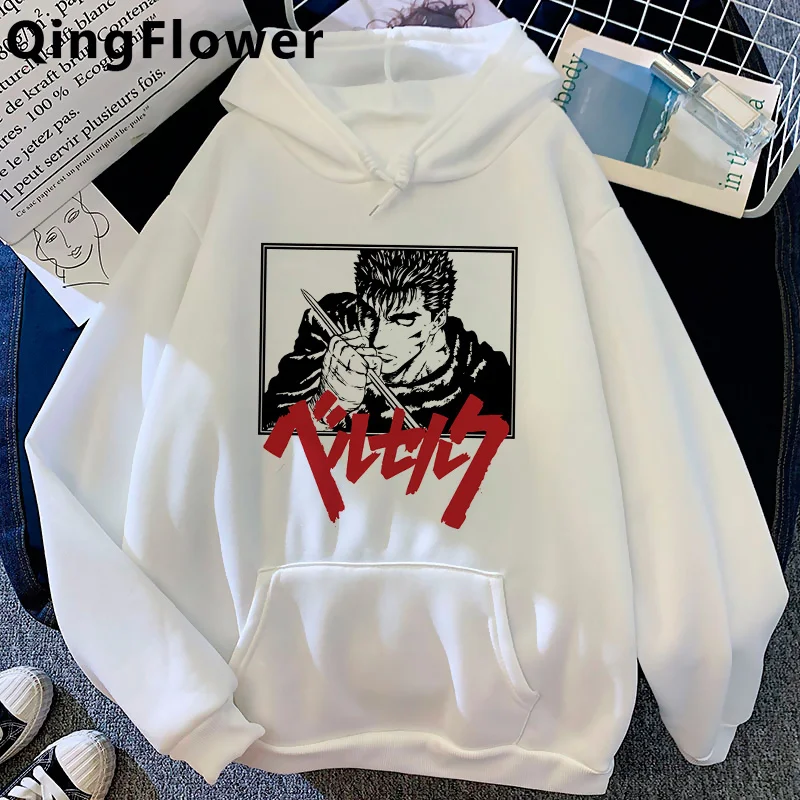

Berserk Guts hoodies men anime 2022 male hoody harajuku grunge