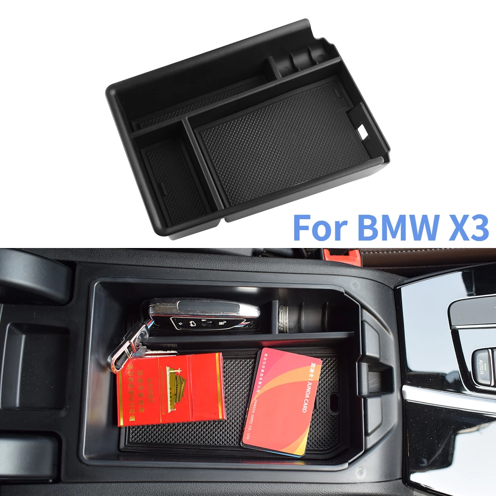 

BMW X3 G01 X4 G02 Ящик Для Хранения В Центральном Подлокотнике Органайзер Для Автомобильной Консоли Вспомогательное Хранилище...