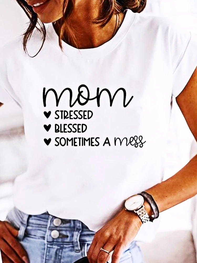 

Fashion Short Sleeve Love Sweet 90s Trend Casual Women T-shirtclothes Women Female Summer t Clothing Ladies Print Graphic Tee