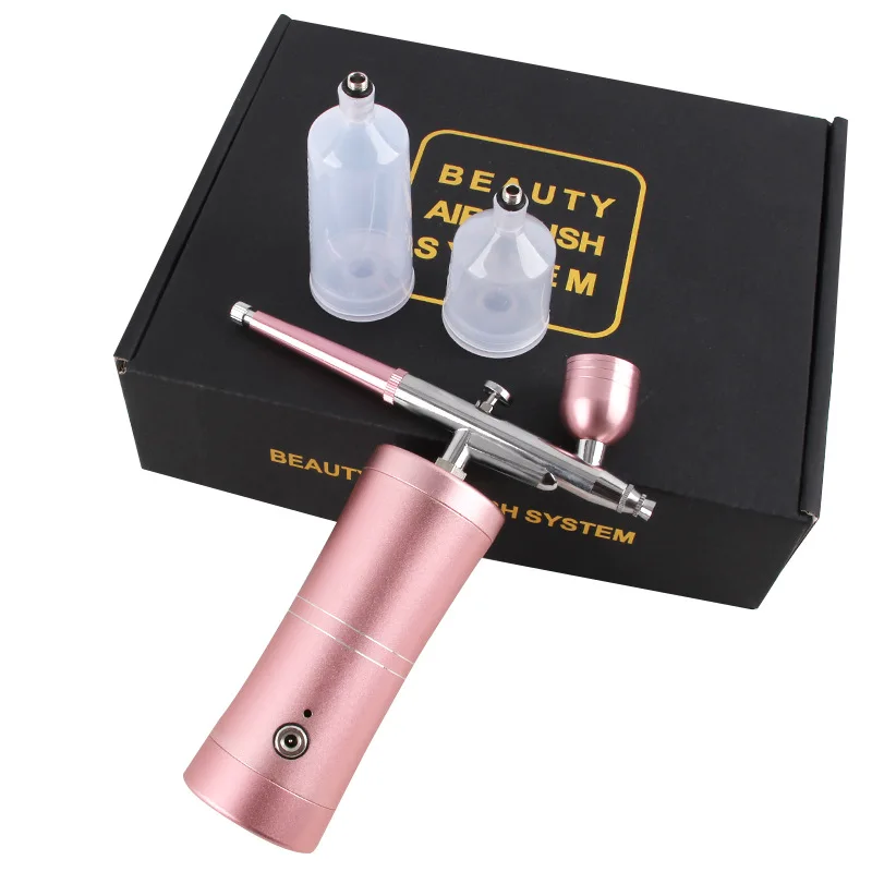 

Новый Аэрограф, пистолет-распылитель для макияжа, мини-инструмент для красоты, набор для макияжа, кисти для маникюра, машинка для увлажнения лица, беспроводной