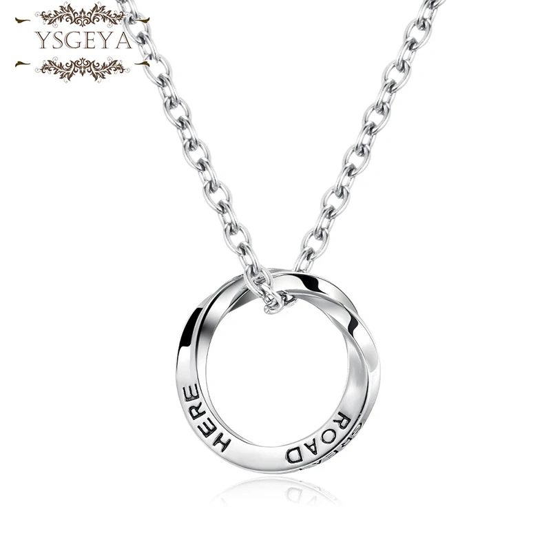 

Геометрическое кольцо YSGEYA, модное ожерелье в стиле хип-хоп, подвески (ожерелье не входит в комплект), корейская мода Kpop, бесплатная доставка