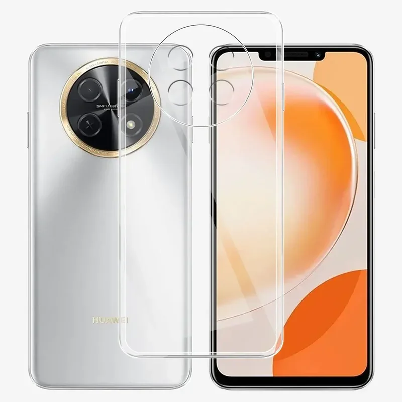 Чехол для Huawei Nova Y91 прозрачные силиконовые мягкие ТПУ чехлы телефонов чехол Funda