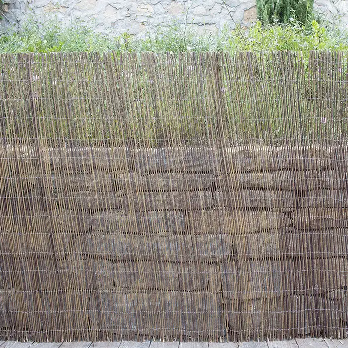 Каниссе 1x5 м коричневые плетеные ограждения и перголы |