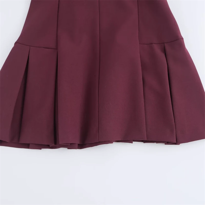 KEYANKETIAN Новое летнее женское мини-платье с воротником-поло и короткими рукавами в