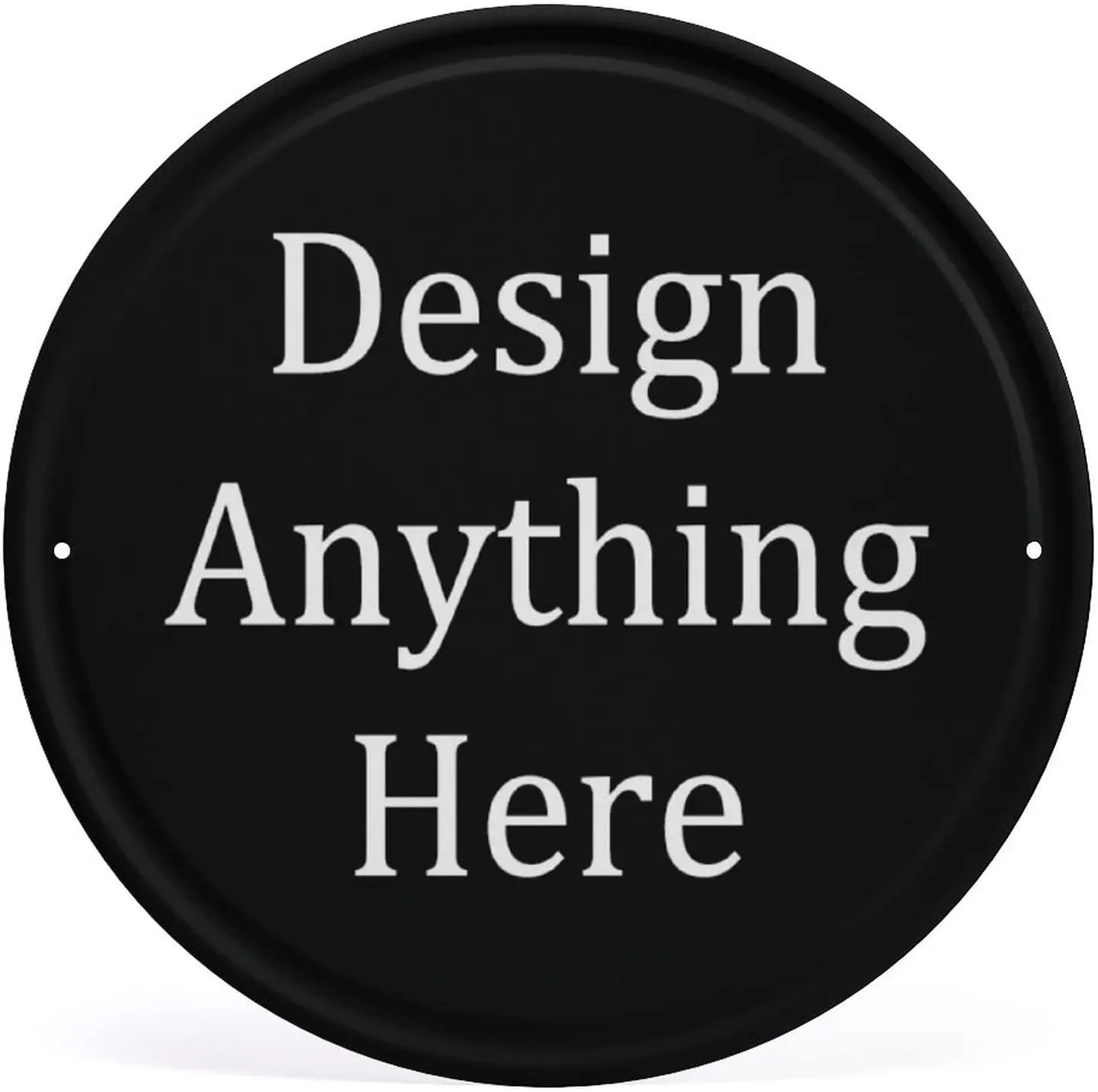 Круглые металлические знаки на заказ персонализированные жестяные Винтажный