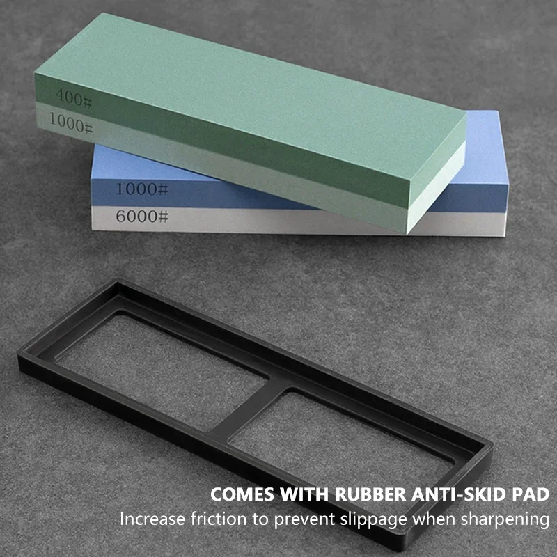 Точильный камень для кухонных ножей точильный двухсторонний 240 400 600 800 1000 грит
