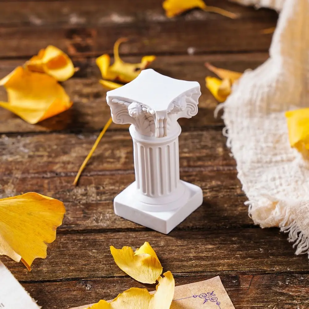 

Классическая сцена настольные украшения в европейском стиле классическая архитектура подсвечник реквизит для фотосъемки рукоделие римская колонна