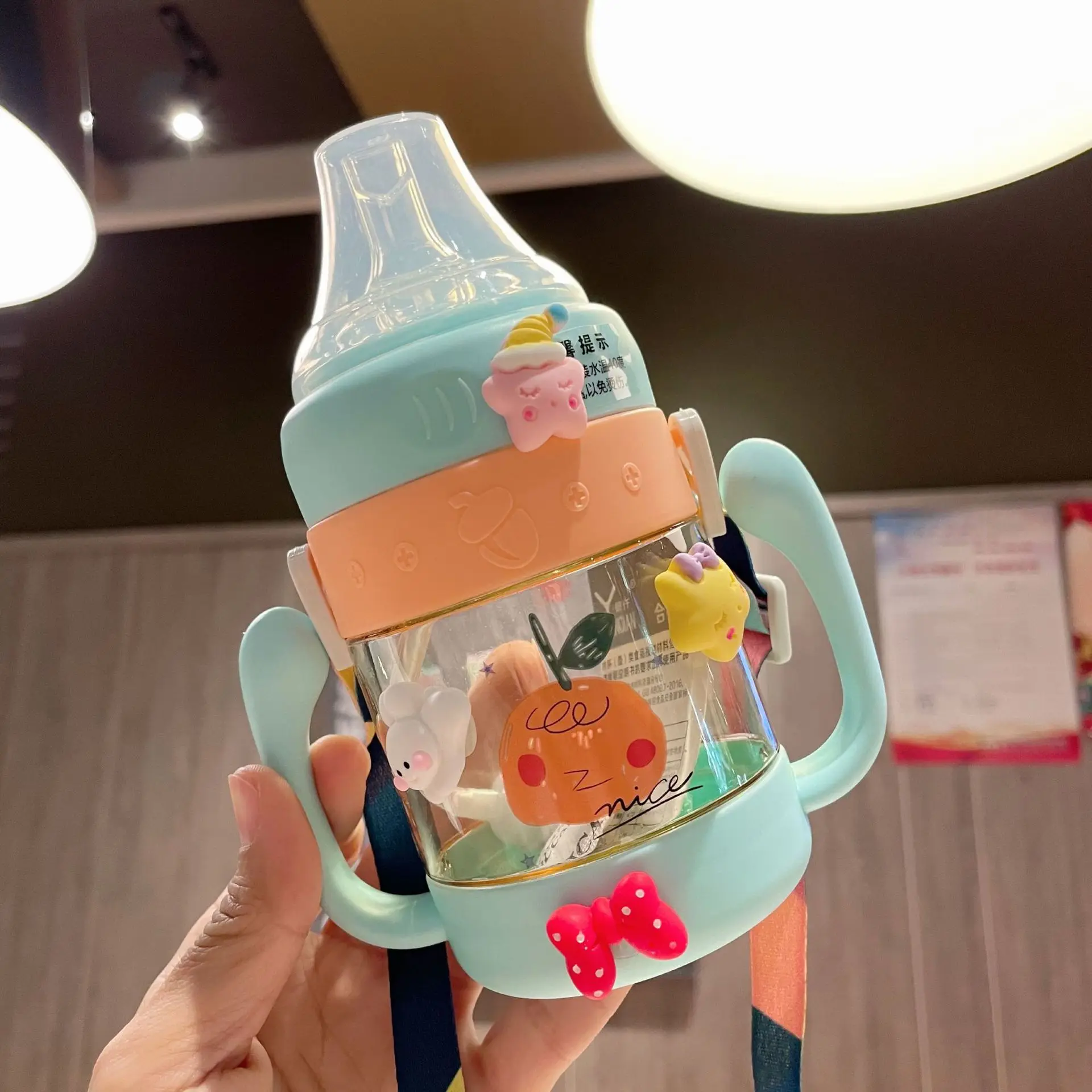 

Детские бутылочки для кормления, чашка в стиле Сиппи, бутылка для молока и воды с ручкой, тренировочная бутылка, детская чашка для питья без ...