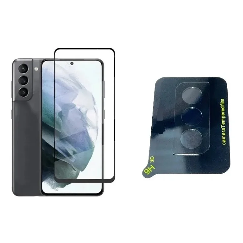 

Kit Película De Vidro 9D Samsung Galaxy S21 Fe + Pelicula Camera 3D
