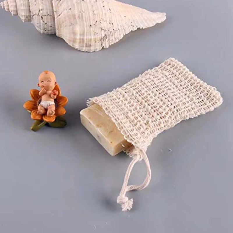 10 шт. х мешки для мыла из хлопка и льна саше органического мешок мыло |