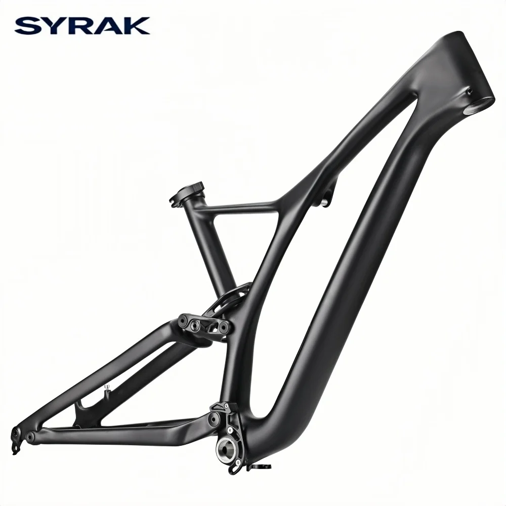 Фото Карбоновая рама SYRAK с полной подвеской MTB 29er XC Enduro 148*12 мм, велосипедная рама, подвесная рама, карбоновая рама MTB 29 №3