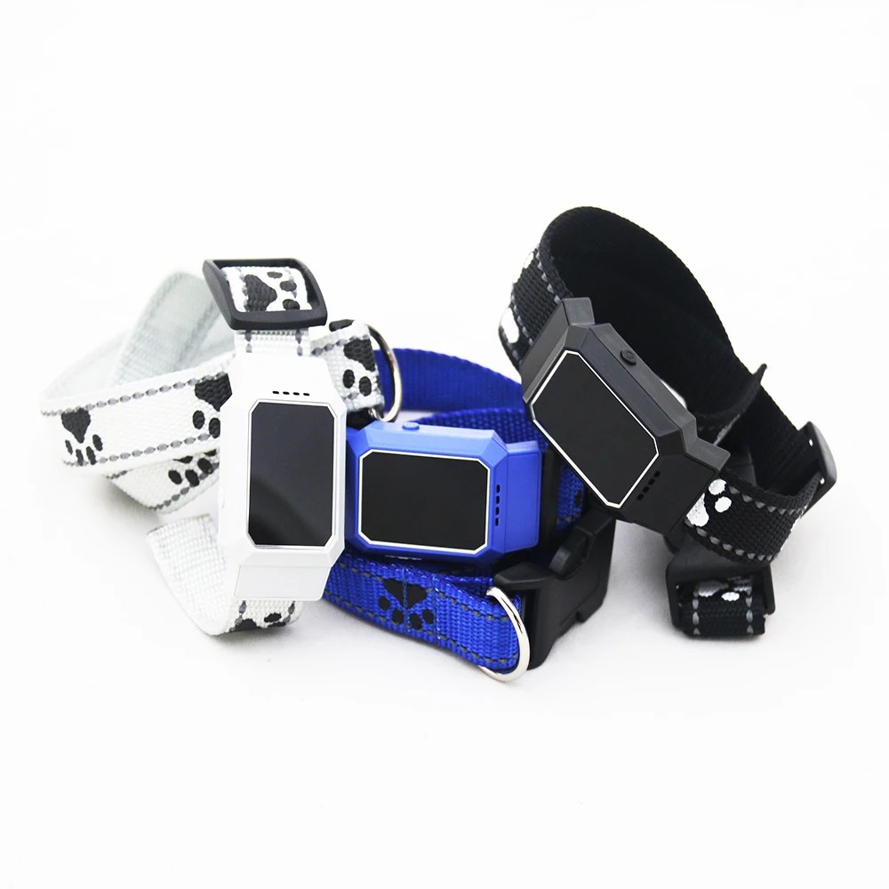 Pet GPS Tracker Dog Collar Waterproof IP68 2G Standby Geo-fence Mini GPS Tracker Cat GPS Collar Voice Call WiFi+LBS FREE APP enlarge