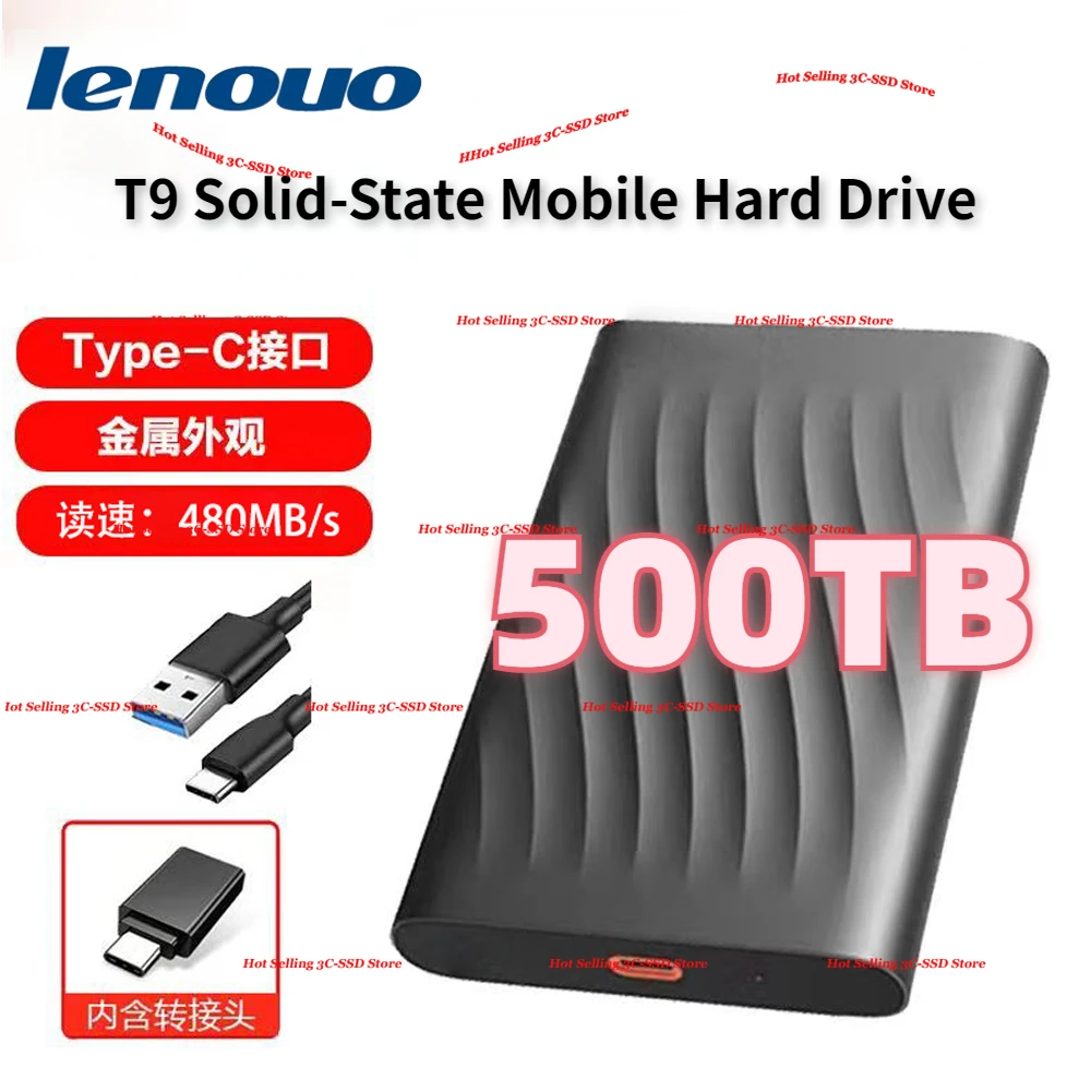 

High-speed 1TB Portable Ssd 500TB External Solid State Disk 2TB Mobile Hard Drives External Hard Drive for Notebook/PC/Desktop