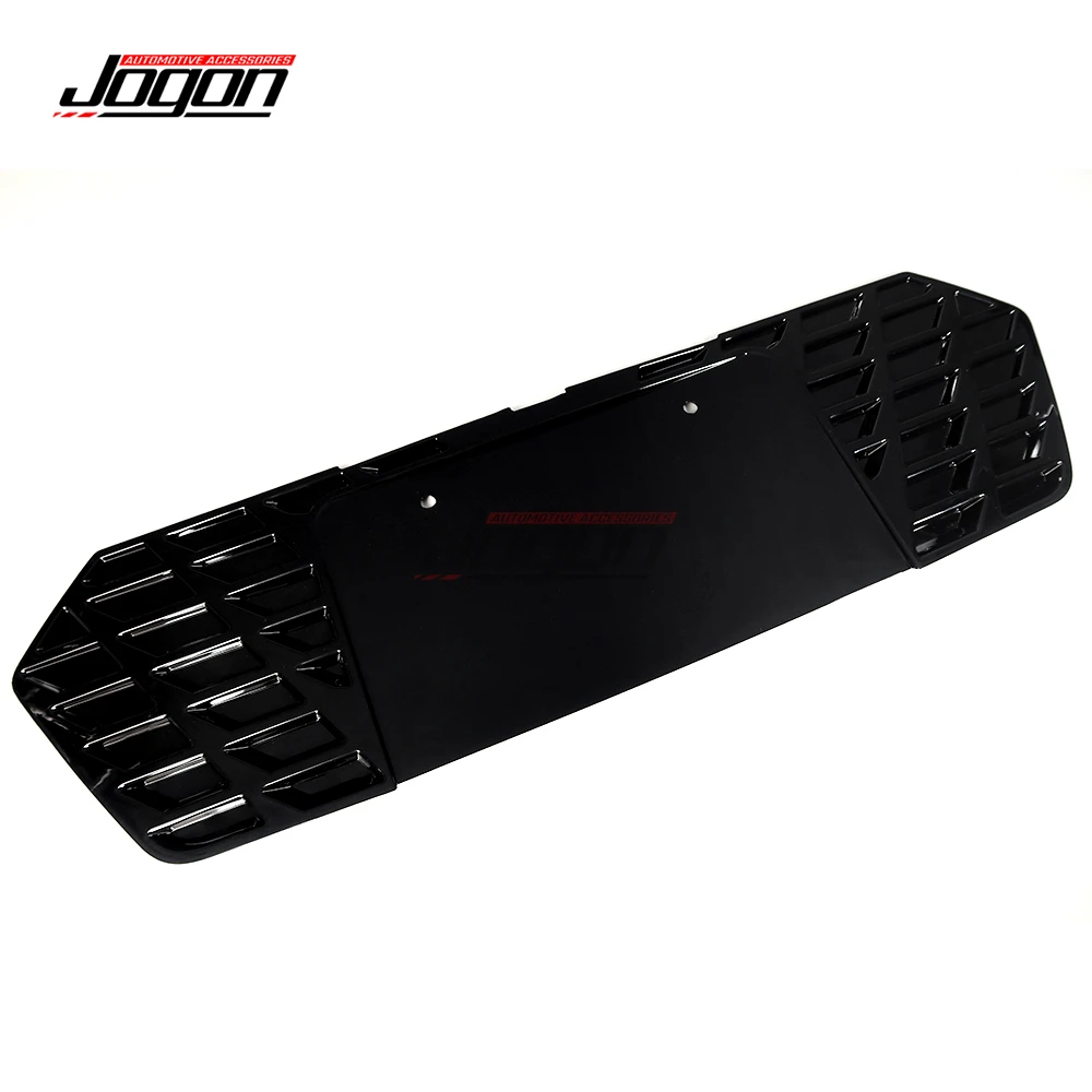 Для Corvette C8 Convertible Coupe Z51 2020 2021 2022-2024 ABS черная Внешняя рамка заднего номерного знака